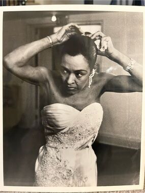 Billie Holiday Black & White Photo